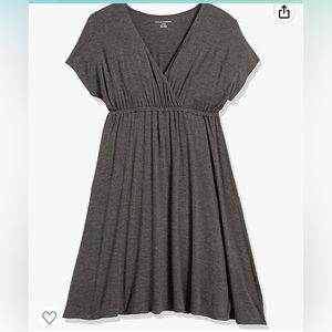 NWT Large Charcoal Heather Dress